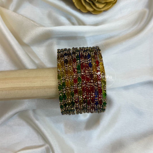 New Nebula Elegance– Elegant Glass Bangles