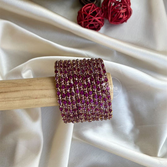 Nebula Elegance– Elegant Glass Bangles-(Taking pre-Orders )