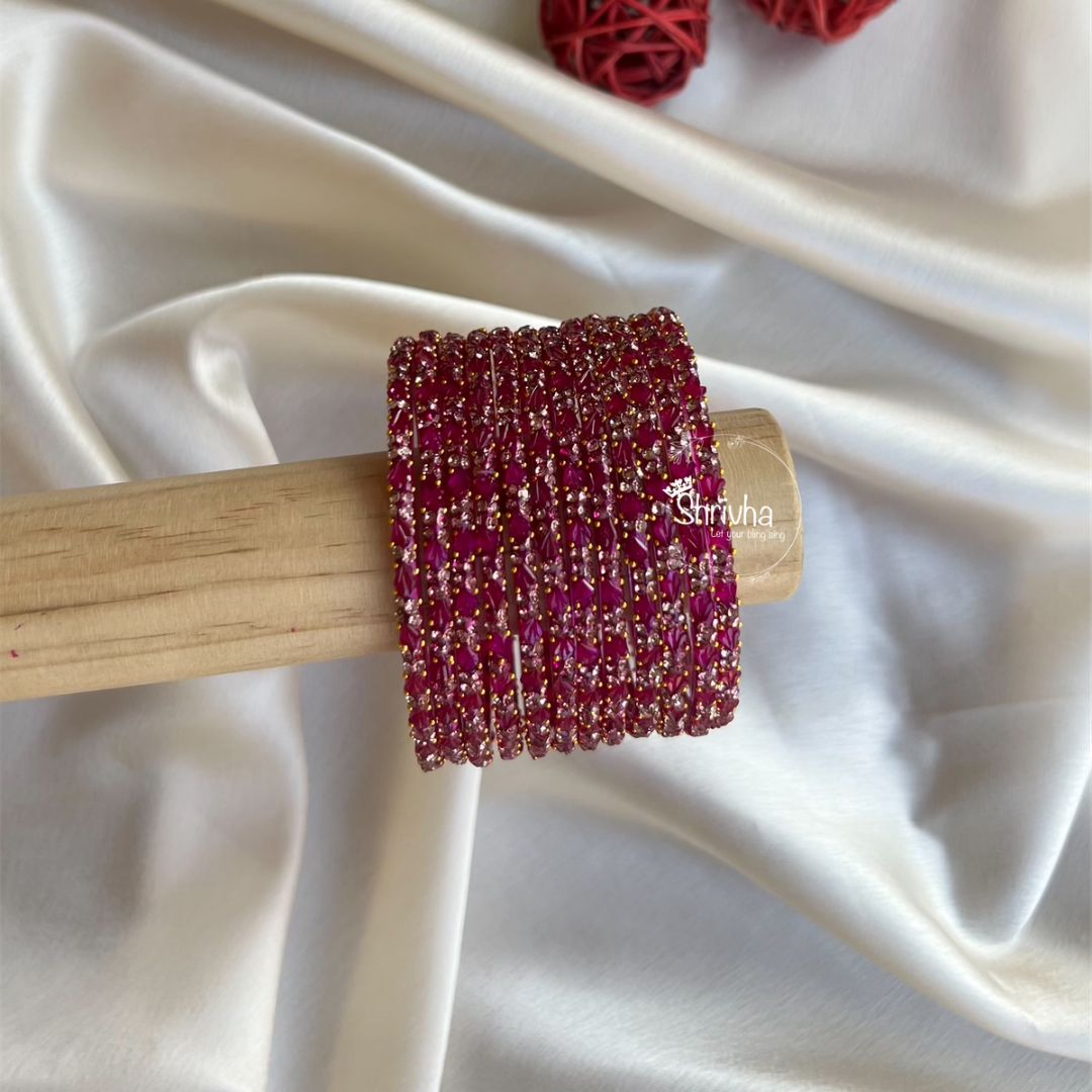 Nebula Elegance– Elegant Glass Bangles-(Taking pre-Orders )