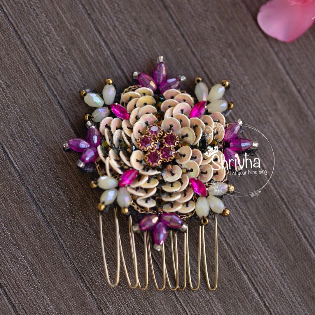 Handcrafted Hair Brooches