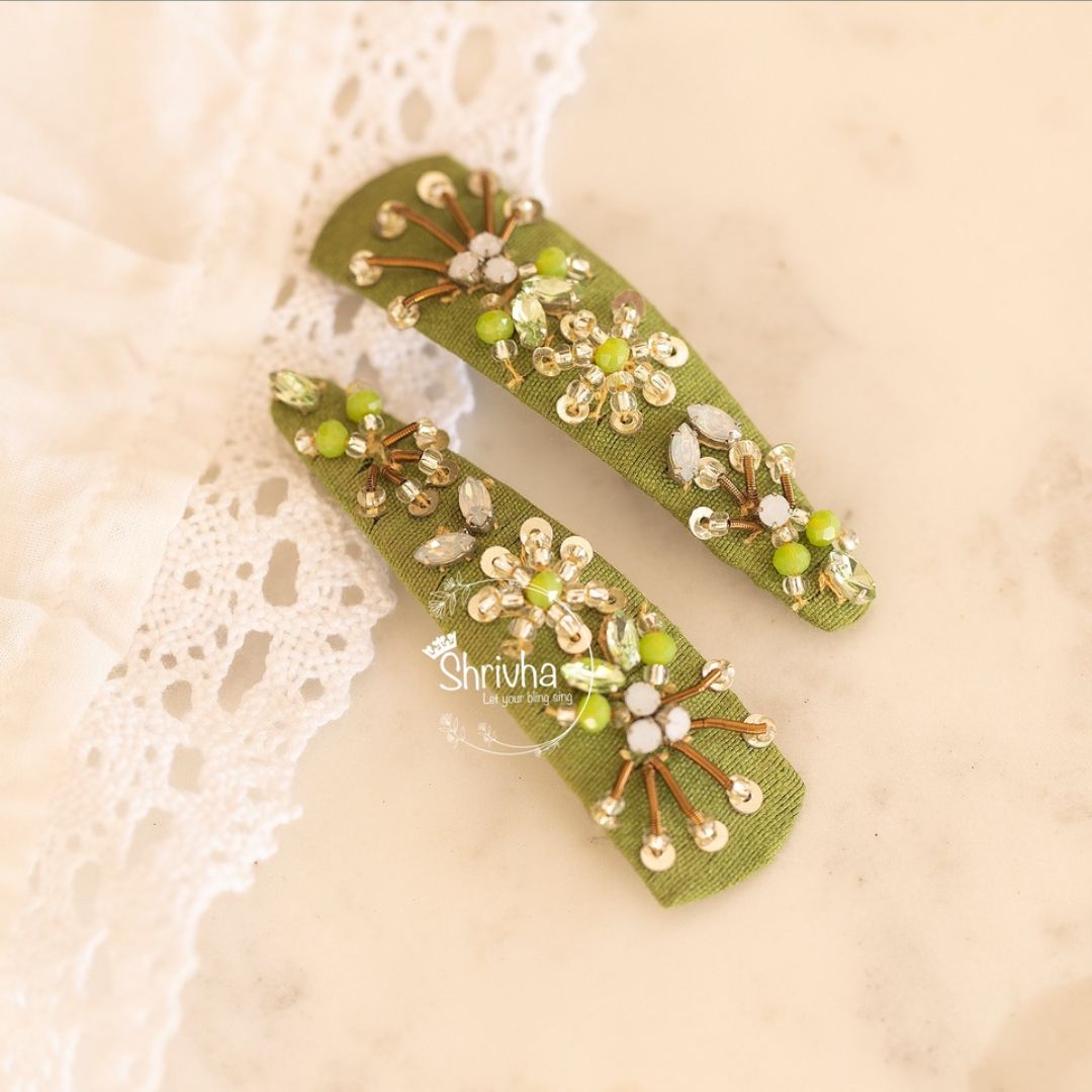 Meadow Sparkle – Designer Tic Tac Clips